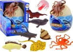 LEANTOYS Vejce s figurkami mořských zvířat