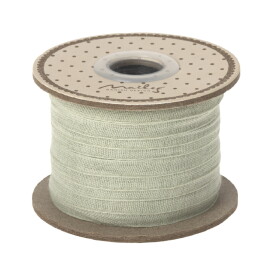 Maileg Dekorativní stuha Mint - 25m, zelená barva, textil