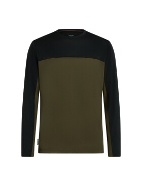 ICEBREAKER Mens Mer 125 Cool-Lite Sphere LS Tee CB, Dark Loden/Black/Cb velikost: L