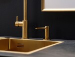 Dřezová baterie Reginox Leon, R35276, Gold Flax / zlatá R35276