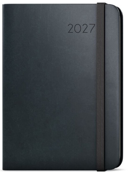 Týdenní diář 2027 Zoro Flexi A5 černá