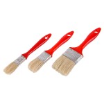 LEVIOR 52070 Štětce ploché, 20, 30, 50mm, sada 3ks, s plastovou rukojetí