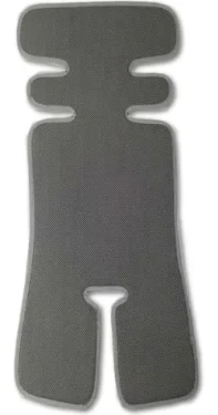 FreeON Univerzální vložka do autosedačky a kočárku šedá (48716)