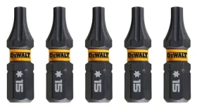 DeWalt Sada bitů T15 / Extreme Torx / 5 ks (DT7380T)