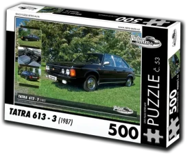 RETRO-AUTA Puzzle č. 53 Tatra 613-3 (1987)