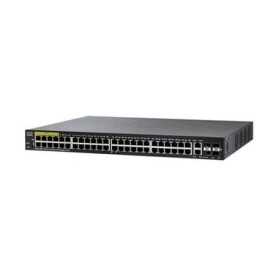 Cisco Small Business SF350-48MP / 48 x 10/100 (PoE+) + 2 x 10/100/1000 + 2 x kombinace Gigabit SFP (SF350-48MP-K9-EU)