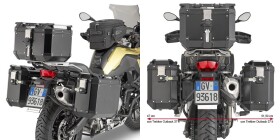 Pl5127Cam trubkový nosič Bmw F 750/850 GS (18-23)/F 900 Gsa (24) pro AL boční kufry Obk
