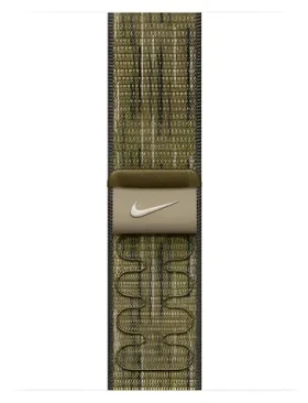Apple Watch Nike Sport Loop 40mm zelená/šedá / Řemínek pro Apple Watch / 130–200mm (MC1H4ZM/A)