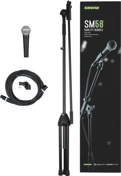 Shure HOT SET, SM58-LCE, K&M MicStand, 6m Sommer XLR cable