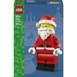 40820 LEGO® ICONS™ Velká mini figurka Santa Klause; vánoční šmutek v hračkách