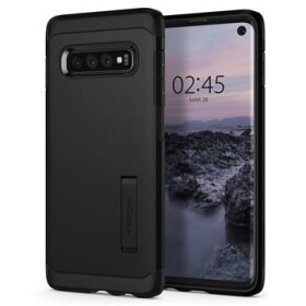 Pouzdro Spigen Samsung Galaxy S10 Case Tough Armor černé