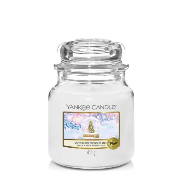 YANKEE CANDLE Snow Globe Wonderland svíčka 411g