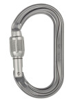 Karabina PETZL OK screw-lock černá