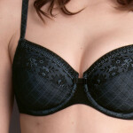 Rosemary podprsenka s kosticí 5283 black - RosaFaia 001 black 80C