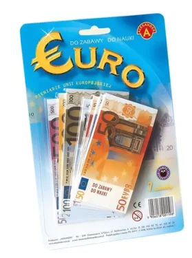ALEXANDER Dětské hrací peníze Eura