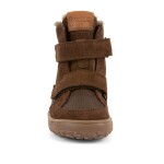 Chlapecké zimní barefoot boty TEX WINTER Dark Brown Froddo G3160247-17 - 31