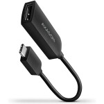 AXAGON RVC-DP USB-C - DisplayPort adaptér M-F černá / 20 cm / 4K/60Hz (RVC-DP)