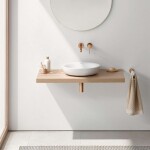 GROHE - Essence Umyvadlová baterie L pod omítku, 2-otvorová instalace, kartáčovaný Warm Sunset 19967DL1
