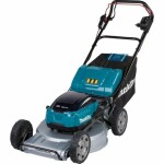 Makita DLM533PT4 / Akumulátorová sekačka na trávu / 18V x 2 / Šířka záběru 53.4 cm / koš 70 L (DLM533PT4)