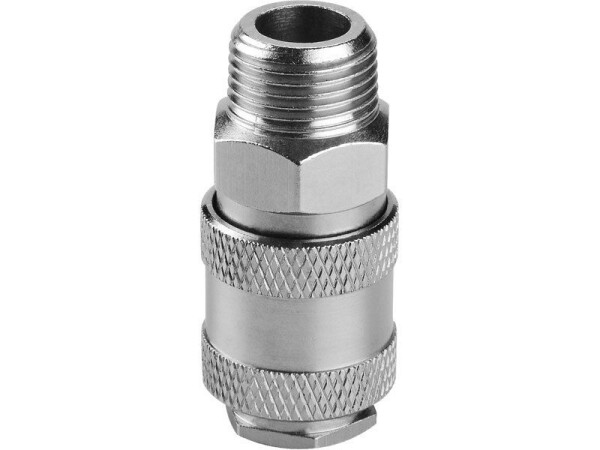 LEVIOR 48076 Vzduchová rychlospojka, vnější závit 3/8"