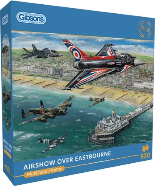 GIBSONS Puzzle Letecká show nad Eastbourne