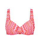 MIX & MATCH SUMMER - Podprsenka na plavky s kosticemi – přirozená podpora bez vycpávek Triumph ORANGE 42D