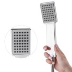 Erga Talea, vanová baterie s ruční bodovou sprchovou soupravou, chromová, ERG-YKA-BW.TALEA