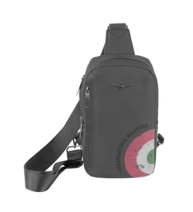 Batůžek crossbody Aeronautica Militare Runway AM-553-01 černá 2,7 L