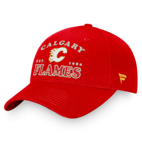 Fanatics Pánská kšiltovka Calgary Flames NHL Heritage Unstructured Adjustable