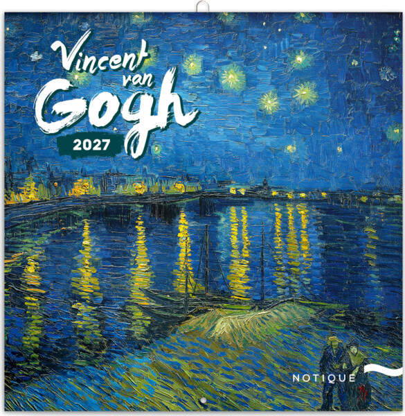 Kalendář 2027 poznámkový: Vincent van Gogh, 30 x 30 cm