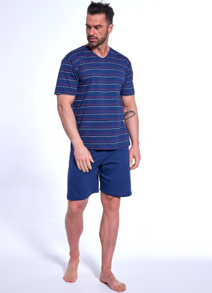 Pyžamo Cornette 330/48 cr/r S-2XL pánské tmavě modrá XXL