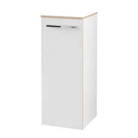 VILLEROY & BOCH - Avento Boční skříňka, 35x89x37 cm, 1 dvířka, Crystal White A89501B4