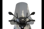 Piaggio Beverly 300, 400 21-24, Beverly 310S, 400S 24-25 Skútr plexi Powerbronze 470 mm - čiré