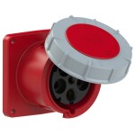 MENNEKES Wandcontactdoos 32A 5P 6H 400V IP44 TwinCONTACT 32 CEE zásuvka na stěnu, 32 A, 5pólová, 400 V, 1 ks