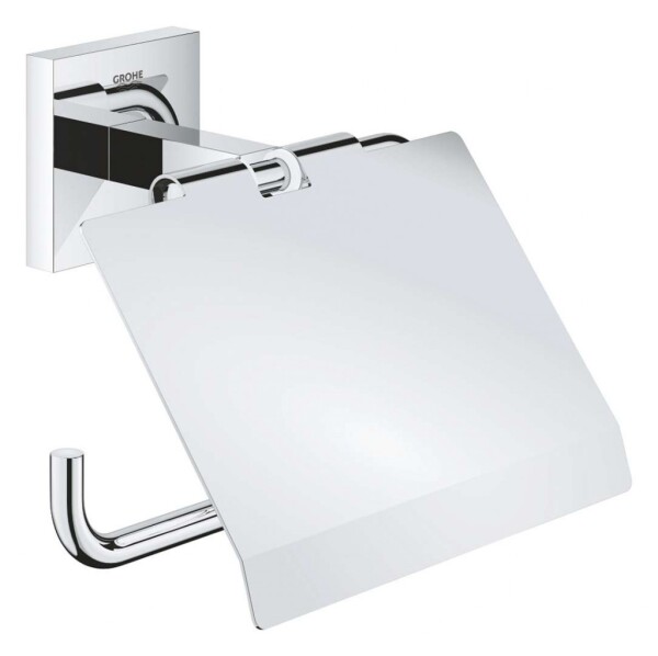 GROHE - QuickFix Start Cube Držák toaletního papíru s krytem, chrom 41102000