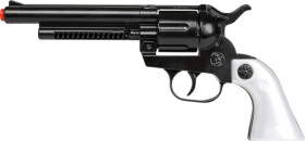 Kovbojský revolver kovový černý 12 ran - Alltoys Gonher