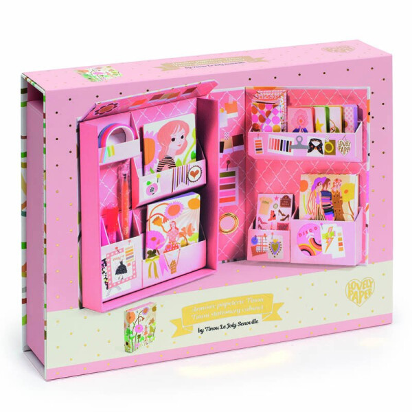 DJECO Psací sada Tinou růžová