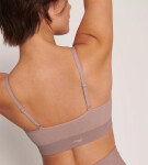 Dámská podrpsenka EVER Infused Aloe Bralette - PURPLE - sv. hnědá 6116 - SLOGGI PURPLE L