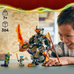 LEGO LEGO® NINJAGO® 71854 Coleův expediční robot a dračí Zane