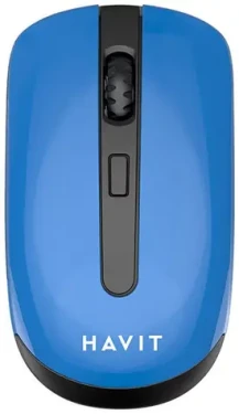 Havit HV-MS989GT modrá / Bezdrátová optická myš / 800 - 1600 DPI / 4 tlačítka / 2.4GHz (HV-MS989GT-bk-bl)
