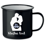 Personalizovaný retro plecháček s párem a ultrazvukem