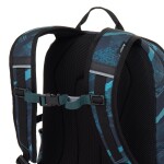 Studentský batoh v modro-tyrkysovém designu VIKI 25078