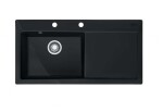 FRANKE - - Mythos Keramický dřez MTK 611-100/2, 100x51 cm, Onyx 124.0335.863