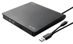 AK-59 černá / Vypalovačka DVD±RW / Externí / Slim / USB-C/USB-A (SAVAK-59)