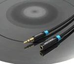 Vention Prodlužovací audio kabel Jack 3,5mm 1,5m / Audio kabel / 3,5mm jack (M-F) (VAB-B06-B150-M)