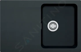 Franke Tectonitový dřez OID 611-78, 78x50 cm, černá 114.0288.588