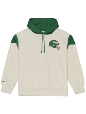 Mitchell & Ness Pánská mikina Philadelphia Eagles NFL Retro Roots French Terry Hoodie Velikost: M