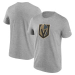 Fanatics Pánské tričko Vegas Golden Knights Primary Logo Graphic T-Shirt Sport Gray Heather Velikost: 2XL