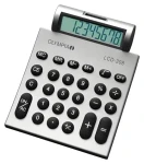 Olympia LCD-308 stříbrná / Kalkulačka / Stolní / 8 míst / Solární a bateriové napájení (941911007)