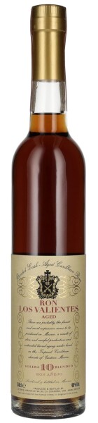 Los Valientes Anejo Solera Blended Cask Rum 10y 40% 0,5 l (holá lahev)